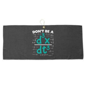 Funny Math Saying Equation Math Joke Cute Gift Large Microfiber Waffle Golf Towel