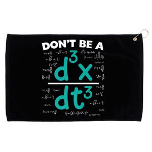 Funny Math Saying Equation Math Joke Cute Gift Grommeted Golf Towel