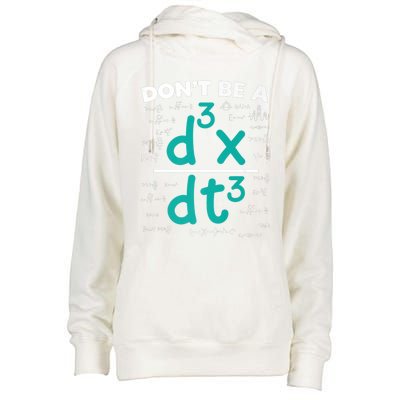 Funny Math Saying Equation Math Joke Cute Gift Womens Funnel Neck Pullover Hood