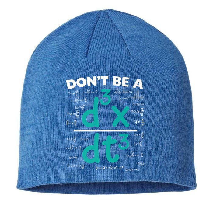 Funny Math Saying Equation Math Joke Cute Gift Sustainable Beanie