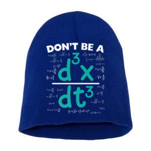 Funny Math Saying Equation Math Joke Cute Gift Short Acrylic Beanie