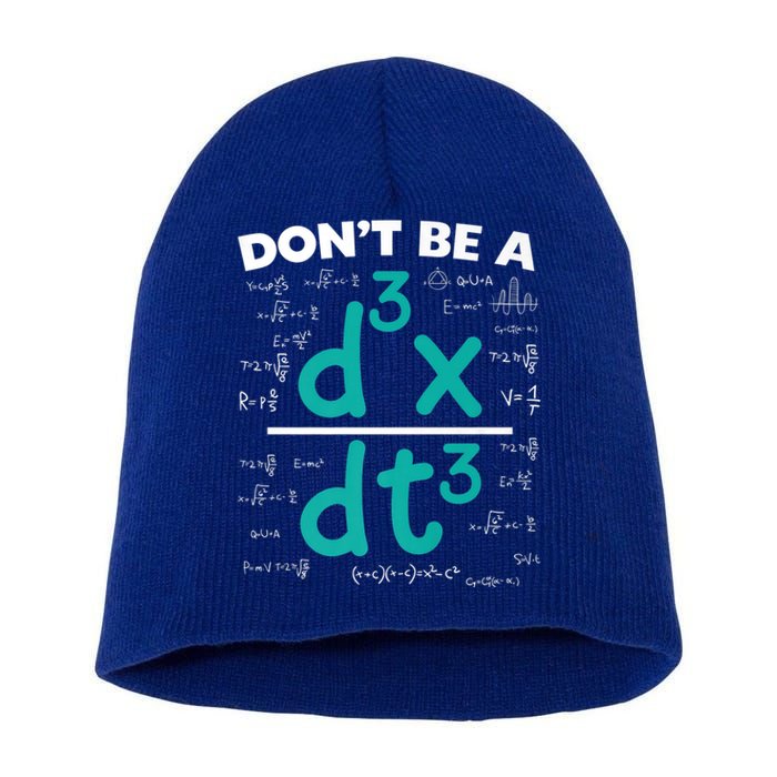 Funny Math Saying Equation Math Joke Cute Gift Short Acrylic Beanie