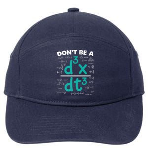 Funny Math Saying Equation Math Joke Cute Gift 7-Panel Snapback Hat