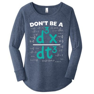 Funny Math Saying Equation Math Joke Cute Gift Women's Perfect Tri Tunic Long Sleeve Shirt