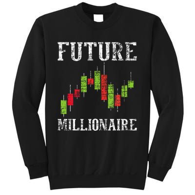 Future Millionaire Stock Exchange Day Trader Day Trading Sweatshirt