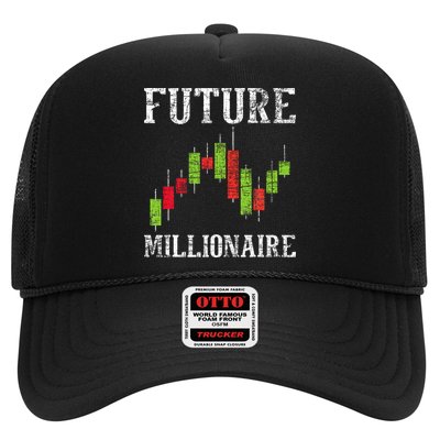 Future Millionaire Stock Exchange Day Trader Day Trading Trucker Hat