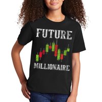 Future Millionaire Stock Exchange Day Trader Day Trading Kids T-Shirt