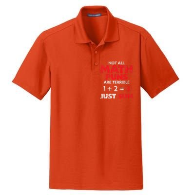 Funny Math Saying Equation Math Joke Cool Gift Dry Zone Grid Polo