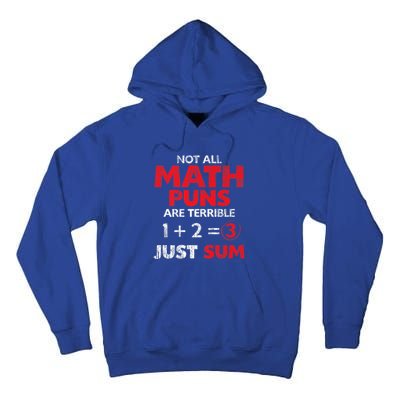 Funny Math Saying Equation Math Joke Cool Gift Tall Hoodie