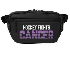 Family Member Support Hockey Fights Cancer Awareness Crossbody Pack