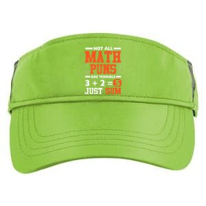 Funny Math Saying Equation Math Joke Gift Adult Drive Performance Visor