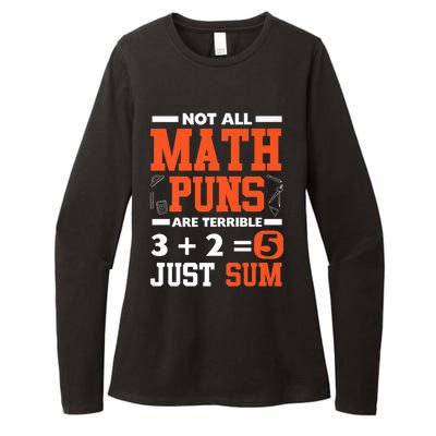 Funny Math Saying Equation Math Joke Gift Womens CVC Long Sleeve Shirt