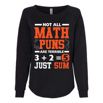 Funny Math Saying Equation Math Joke Gift Womens California Wash Sweatshirt