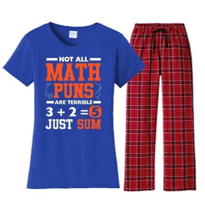 Funny Math Saying Equation Math Joke Gift Women's Flannel Pajama Set