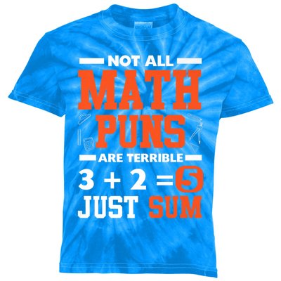 Funny Math Saying Equation Math Joke Gift Kids Tie-Dye T-Shirt