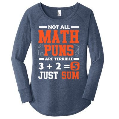 Funny Math Saying Equation Math Joke Gift Women's Perfect Tri Tunic Long Sleeve Shirt