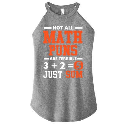 Funny Math Saying Equation Math Joke Gift Women's Perfect Tri Rocker Tank