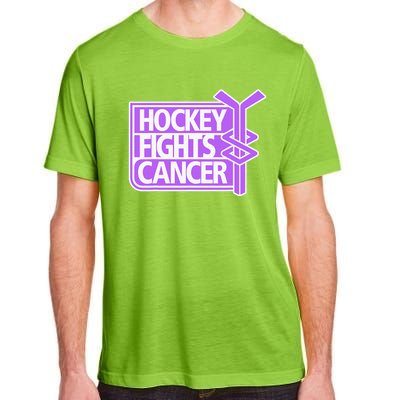 Family Member Support Hockey Fights Cancer Awareness Adult ChromaSoft Performance T-Shirt