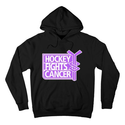 Family Member Support Hockey Fights Cancer Awareness Hoodie