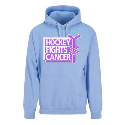 Family Member Support Hockey Fights Cancer Awareness Unisex Surf Hoodie