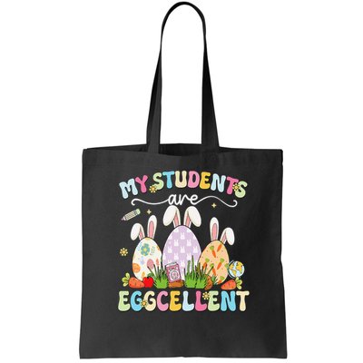 Funny My Students Are Eggcellent Teacher Bunny Easter Bag
