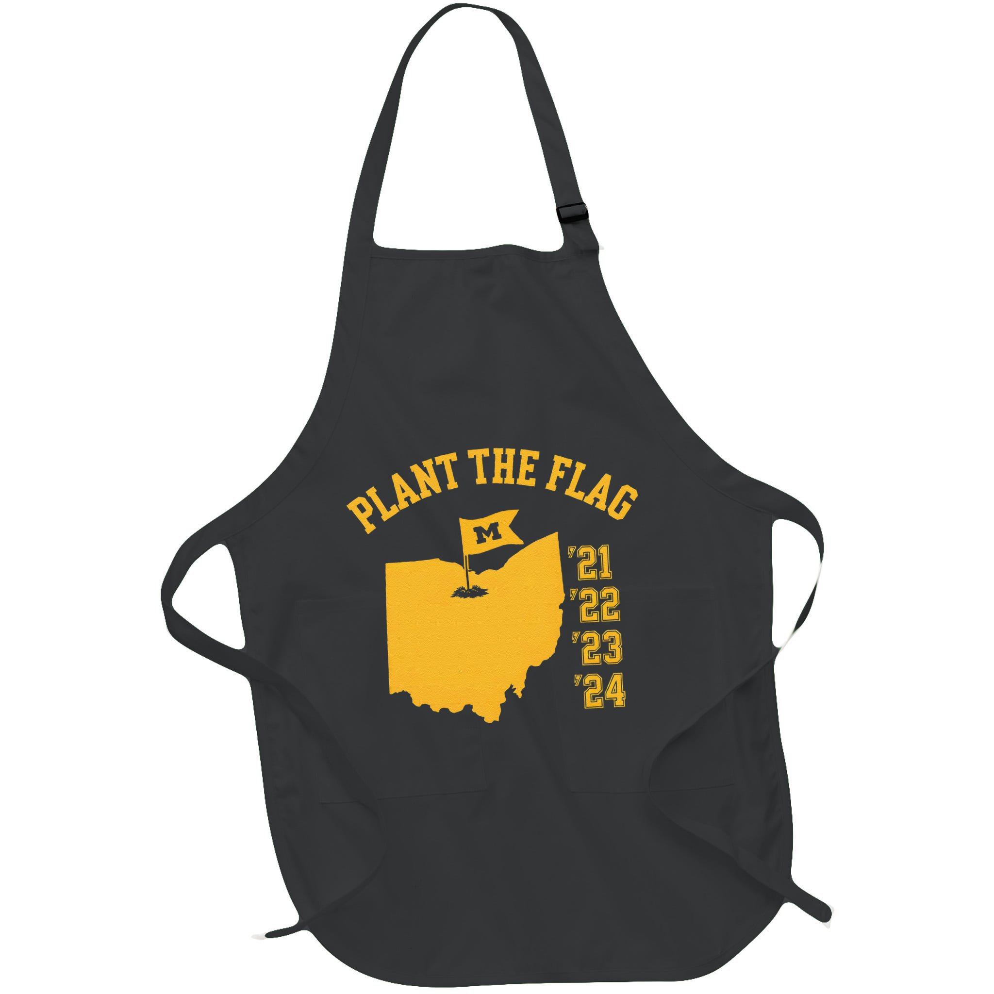 Funny Meme Saddam Hussein Hiding Spot Teen Joke Brain Rot Apron