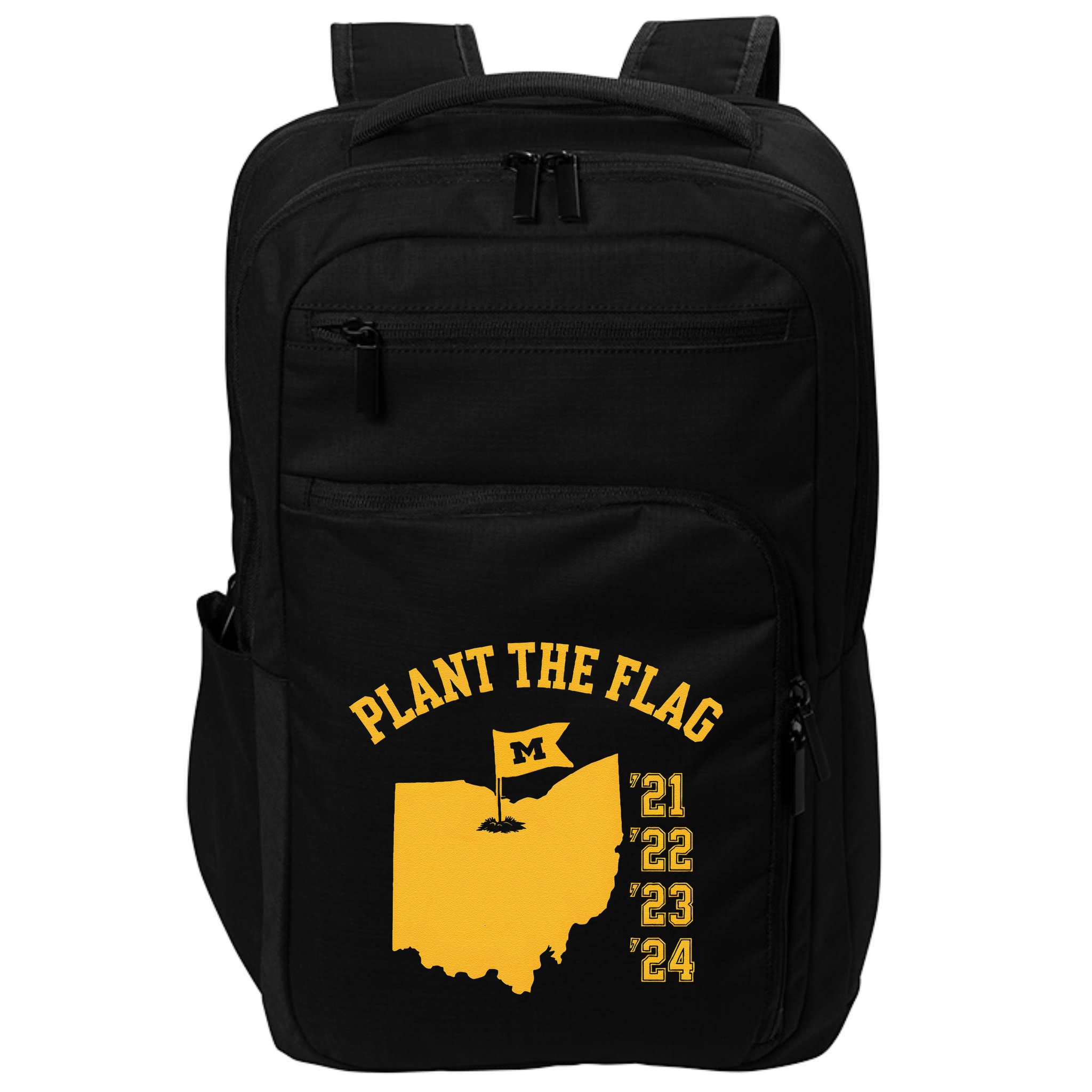Funny Meme Saddam Hussein Hiding Spot Teen Joke Brain Rot Impact Tech Backpack