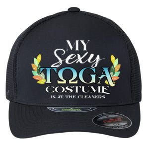 Funny My Sexy Toga Costume Funny Funny Halloween Costumes Flexfit Unipanel Trucker Cap