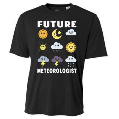 Future Meteorologist Storm Twister Tornado Hurricane Cooling Performance Crew T-Shirt