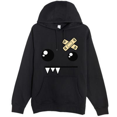 Funny Monster Scene Emo Design Gift Premium Pullover Hoodie