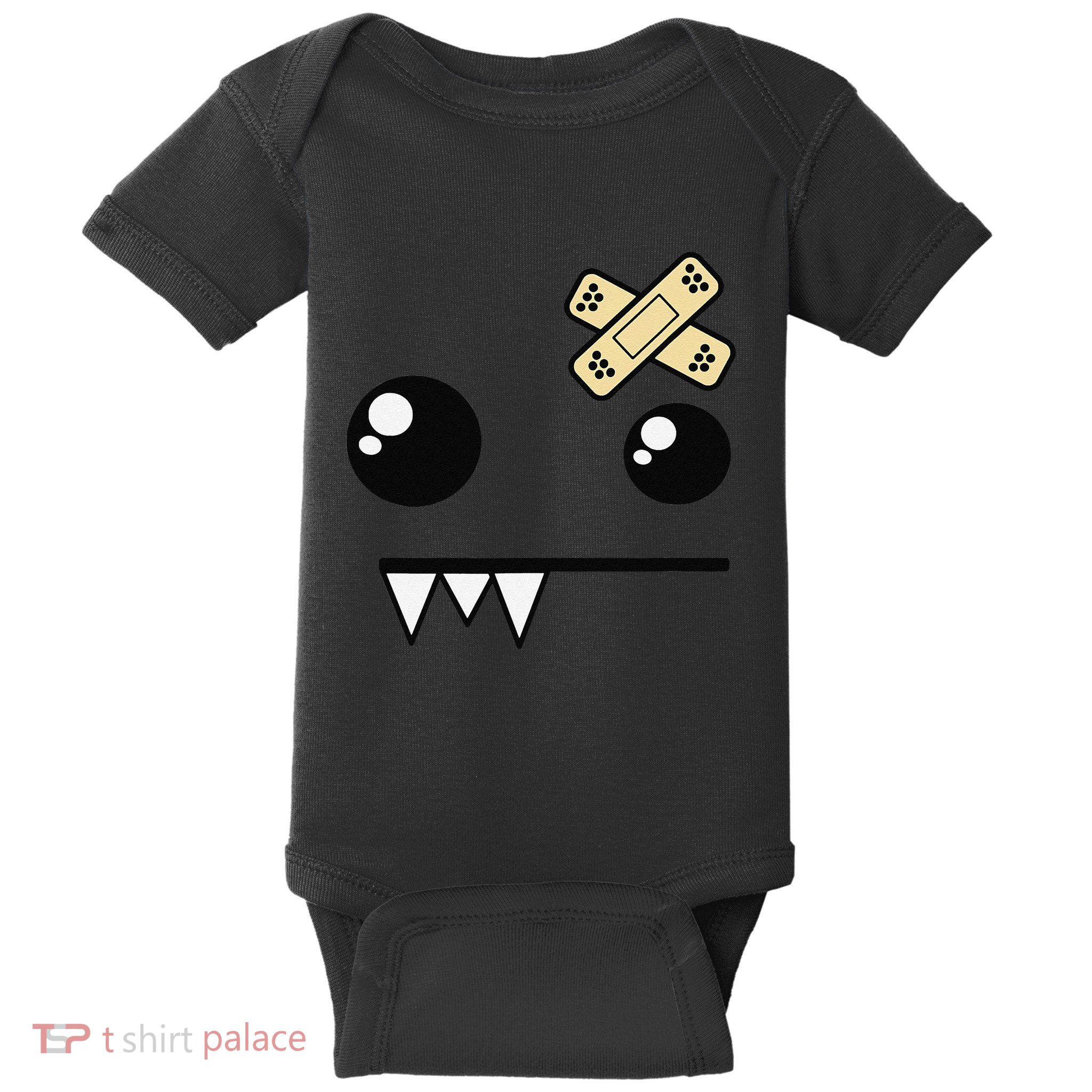 Funny Monster Scene Emo Design Gift Baby Bodysuit