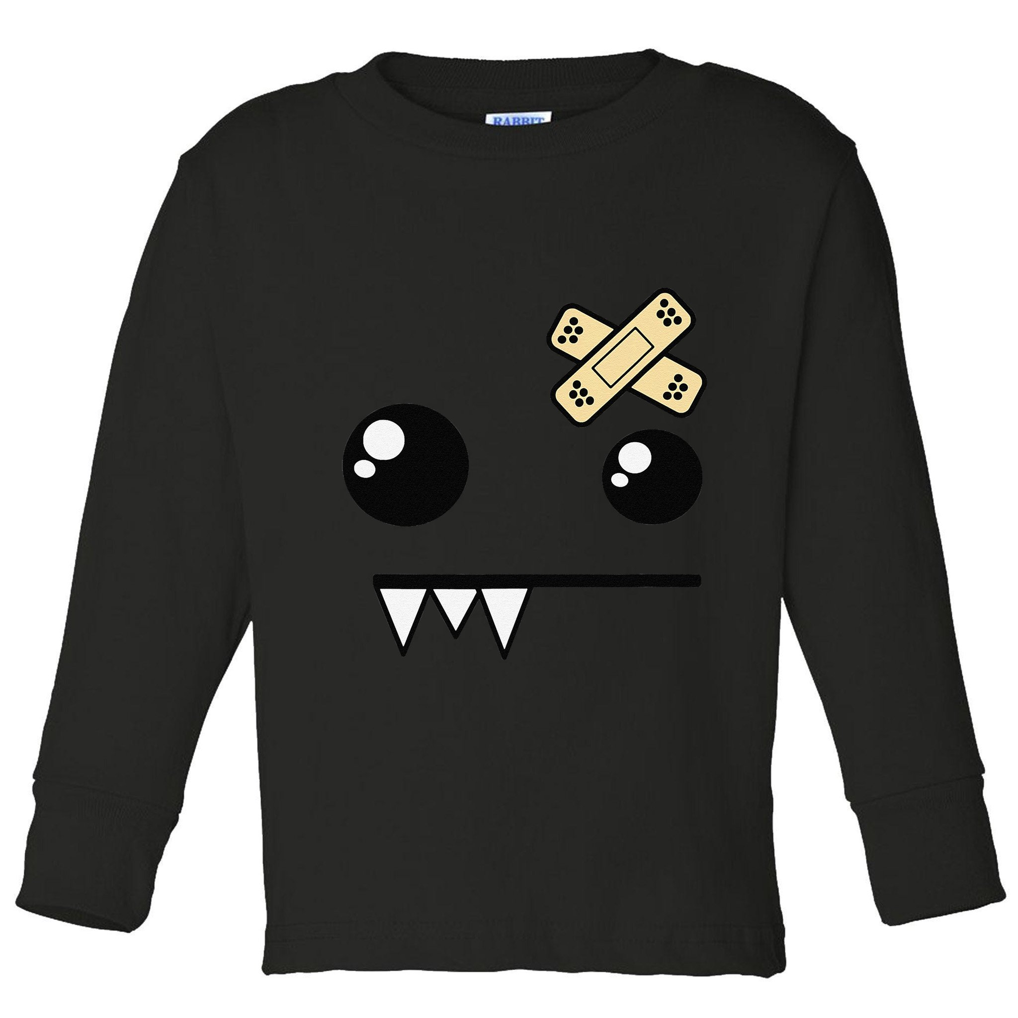 Funny Monster Scene Emo Design Gift Toddler Long Sleeve Shirt