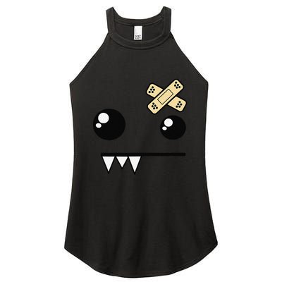 Funny Monster Scene Emo Design Gift Women's Perfect Tri Rocker Tank