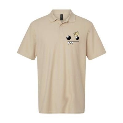 Funny Monster Scene Emo Design Gift Polo