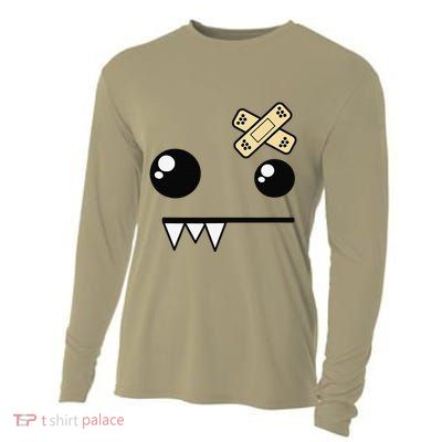 Funny Monster Scene Emo Design Gift Cooling Performance Long Sleeve Crew