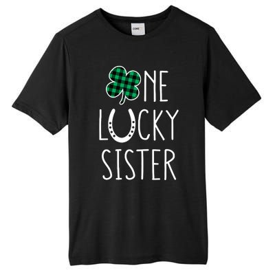 Family Matching St Patricks Day Girl One Lucky Sister Teens Tall Fusion ChromaSoft Performance T-Shirt