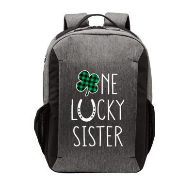 Family Matching St Patricks Day Girl One Lucky Sister Teens Vector Backpack