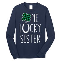 Family Matching St Patricks Day Girl One Lucky Sister Teens Long Sleeve Shirt