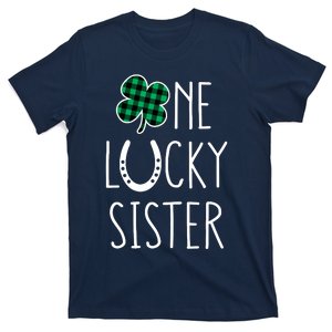 Family Matching St Patricks Day Girl One Lucky Sister Teens T-Shirt