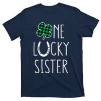 Family Matching St Patricks Day Girl One Lucky Sister Teens T-Shirt