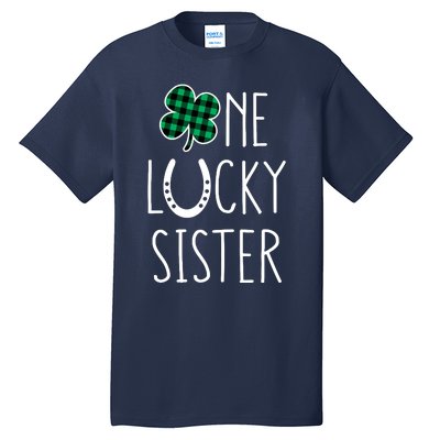 Family Matching St Patricks Day Girl One Lucky Sister Teens Tall T-Shirt