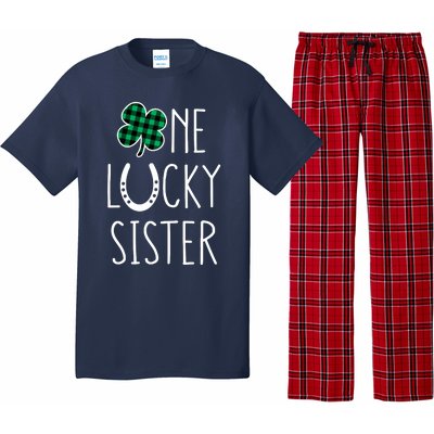 Family Matching St Patricks Day Girl One Lucky Sister Teens Pajama Set