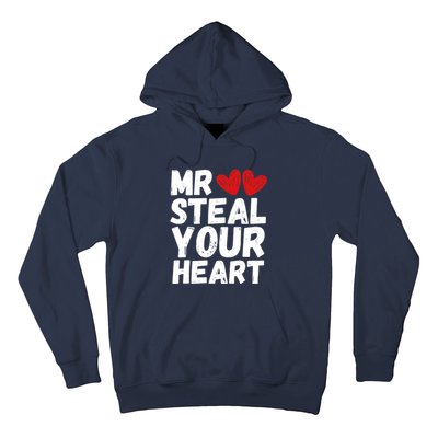 Funny Mr Steal Your Heart Valentines Day Boy Hoodie