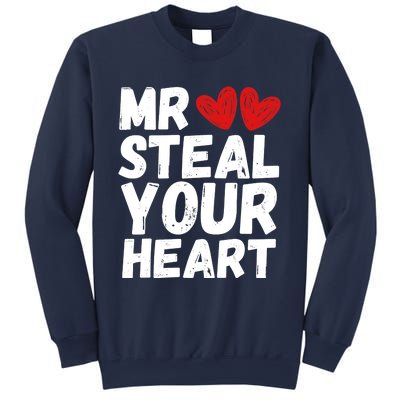 Funny Mr Steal Your Heart Valentines Day Boy Sweatshirt