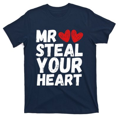 Funny Mr Steal Your Heart Valentines Day Boy T-Shirt