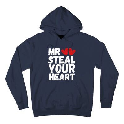 Funny Mr Steal Your Heart Valentines Day Boy Tall Hoodie