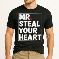 Funny Mr Steal Your Heart Valentines Day Cooling Performance Crew T-Shirt