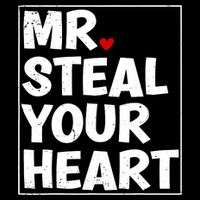 Funny Mr Steal Your Heart Valentines Day Cooling Performance Crew T-Shirt