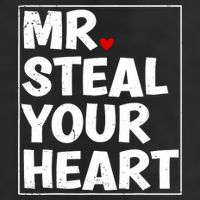 Funny Mr Steal Your Heart Valentines Day Adult Drive Performance Visor