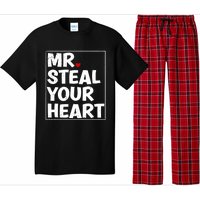 Funny Mr Steal Your Heart Valentines Day Pajama Set